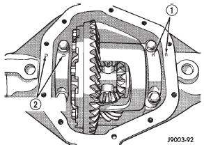 Fig. 23 Bearing Cap Identification