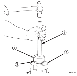 Fig. 31 Install Differential Side Bearings