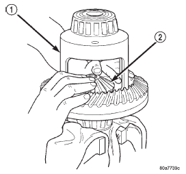 Fig. 62 Clutch Discs & Lower Side Gear Installation