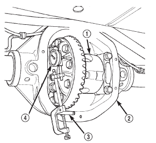 Fig. 74 Differential Side play Measurement