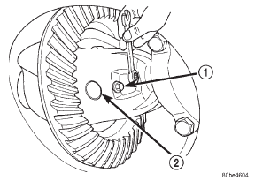 Fig. 8 Pinion Mate Shaft Lock Screw