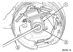Fig. 10 Axle Seal Removal