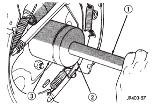 Fig. 12 Axle Shaft Seal and Bearing Installation