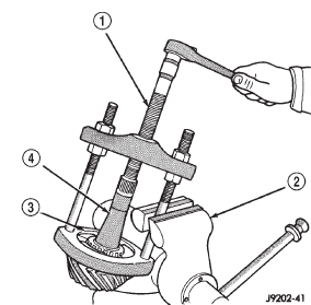 Fig. 29 Rear Bearing Removal