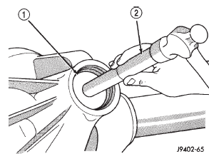 Fig. 31 Pinion Front Bearing Cup Installation