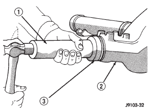 Fig. 32 Pinion Seal Installation