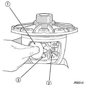 Fig. 37 Pinion Mate Gear Removal