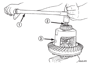 Fig. 44 Tighten Belleville Spring Compressor Tool