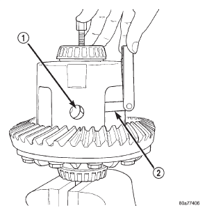 Fig. 45 Remove Pinion Thrust Washer