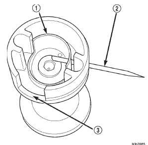 Fig. 30 CMP Pulse Ring Alignment-4.0L Engine