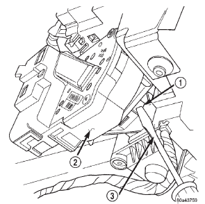 Fig. 41 Ignition Switch Lock Tab