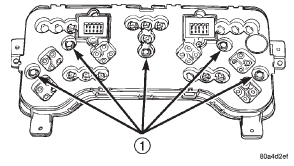 Fig. 13 Cluster Bulb Locations