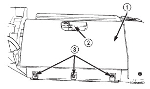 Fig. 17 Glove Box Remove/Install