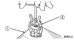 Fig. 20 Remove Battery Cable Terminal Clamp - Typical