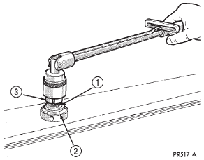 Fig. 14 Antenna Cap Nut and Adapter Remove/Install - Typical