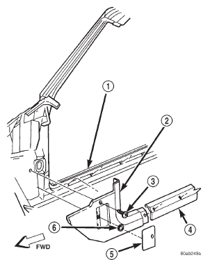 Fig. 3 Right Cowl Side Inner Trim Remove/Install