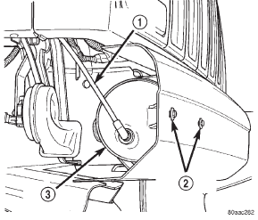 Fig. 6 Vacuum Reservoir Removal/Installation