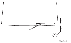 Fig. 8 Rear Wiper Arm Installation