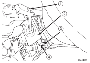 Fig. 14 Water Shield Lower Screw Remove/Install