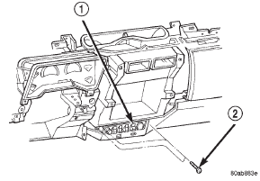 Fig. 15 Accessory Switch Bezel Remove/Install