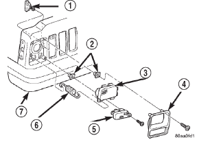 Fig. 1 Headlamp Bezel