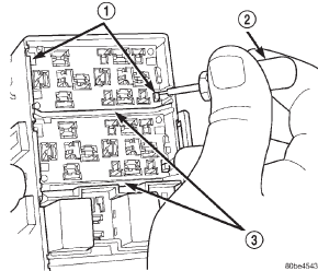 Fig. 13 PDC Relay Cassette Latches