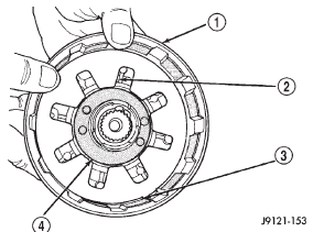 Fig. 195 Piston Spring/Wave Spring Position