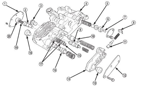 Fig. 223 Valve Body Components