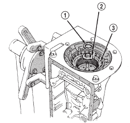 Fig. 109 Removing Bearing, Race And Planetary Ring Gear