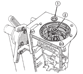 Fig. 111 Overdrive Support Bearing/Race Removal
