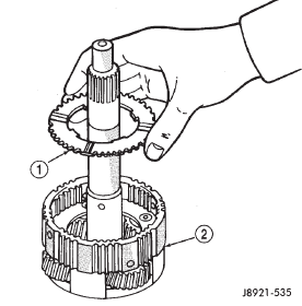Fig. 221 Install Planetary Thrust Washer