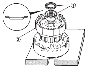Fig. 266 Installing Thrust Bearing And Race