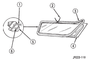 Fig. 9 Weatherstrip Seal and Cord Installation