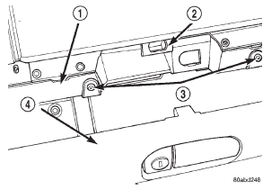 Fig. 16 Glove Box Stop Bumpers Remove/Install