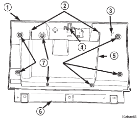 Fig. 18 Glove Box Components Remove/Install